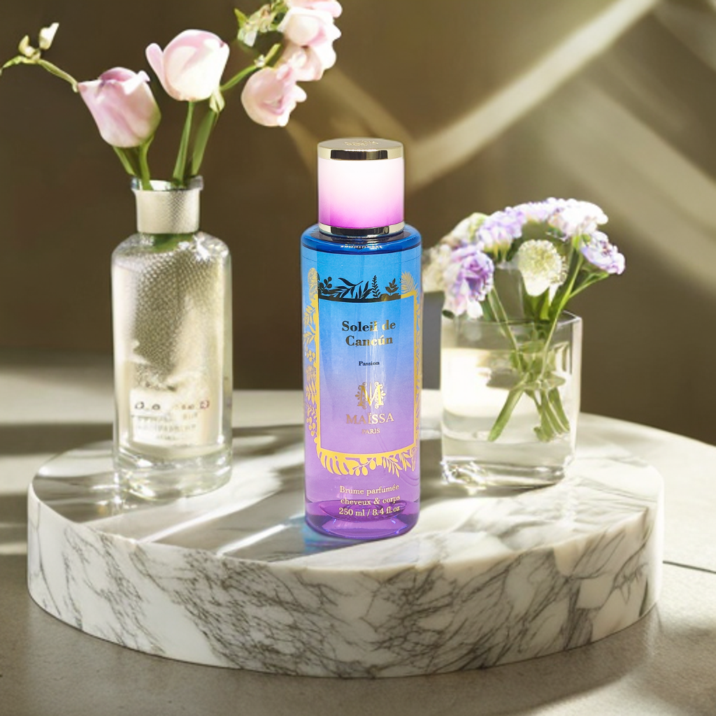 Brume parfumé SOLEIL DE CACUN by Maïssa