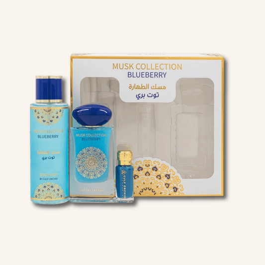 Coffret Blueberry – L’Essence Fruité Musquée d’Exception