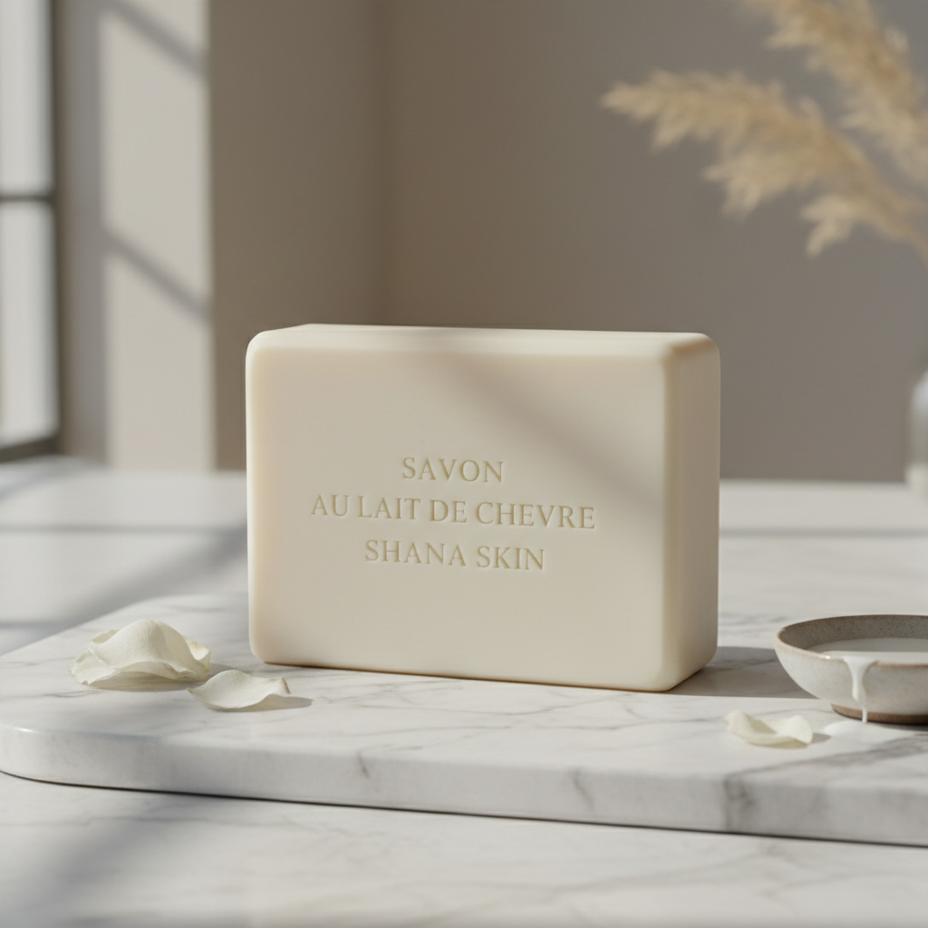 Savon au Lait de Chèvre – Soin Naturel Hydratant pour le Visage et le Corps