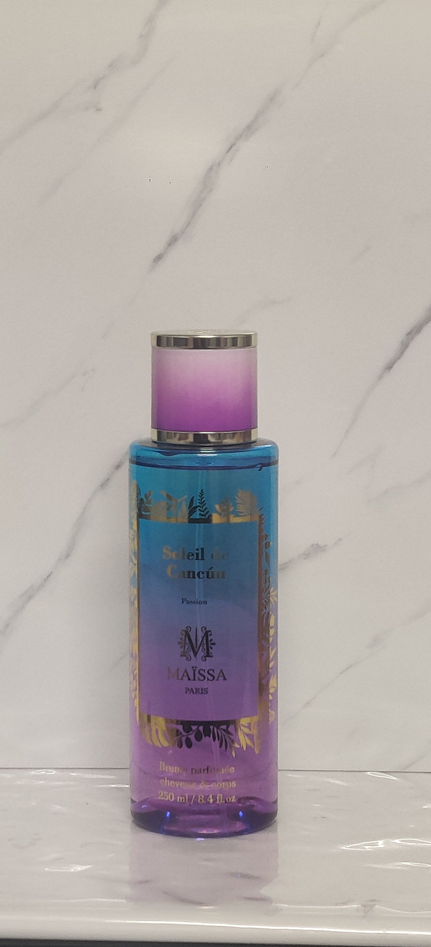 Parfum Brumisateur Soleil de Cancun by Maïssa